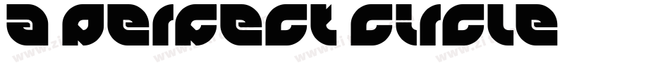 A Perfect Circle字体转换